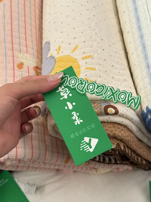 出口韩国🇰🇷百分百母婴A类夹棉床盖 商品图4