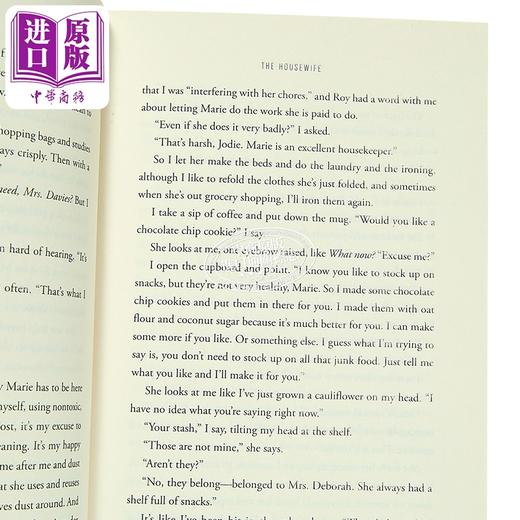 【中商原版】家庭主妇 暗黑惊悚 Freida McFadden荐 The Housewife 英文原版 Natalie Barelli 畅销独立惊悚小说 商品图2