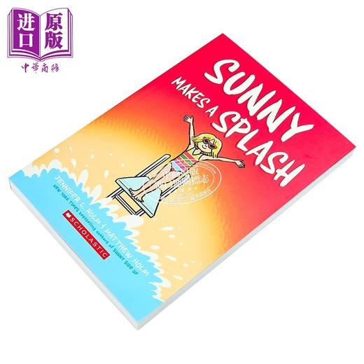【中商原版】Sunny系列4 Sunny跳水了 英文原版 Sunny Makes a Splash A Graphic Novel Volume 4 Jennifer L Holm 商品图1