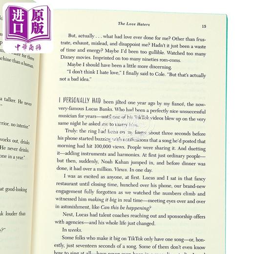 【中商原版】爱情反对者 The Love Haters  英文原版  Katherine Center 浪漫喜剧小说 商品图2