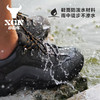 XGN小公牛超越低帮登山鞋男女春夏季防水防滑耐磨户外透气真皮爬山徒步鞋 商品缩略图1