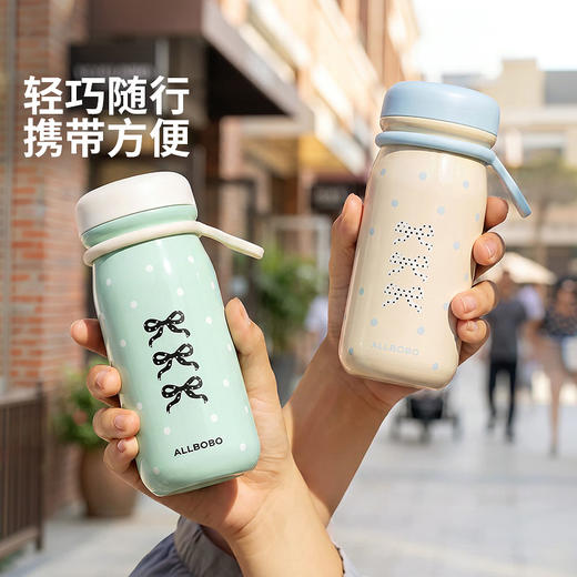 摩登主妇迷你保温杯女士高颜值2026新款便携外带水杯随行杯咖啡杯 商品图3