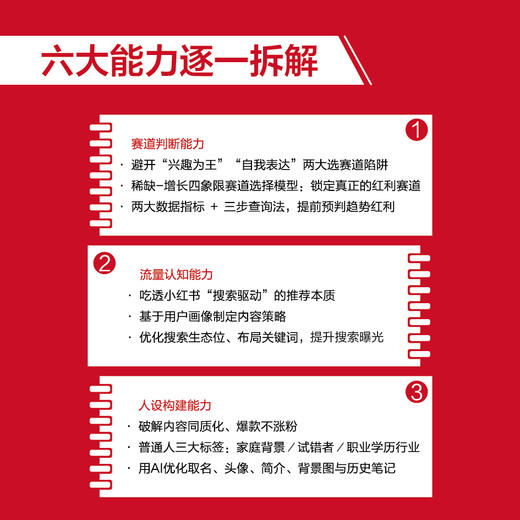 用小红书做点小生意：AI时代的*变现指南 L叔著 普通人如何用AI做内容创作低成本小生意找准蓝海赛道小红书实战书籍 商品图3