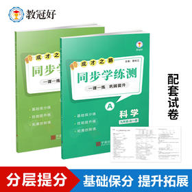 26版 同步学练测 科学 九年级全一册 成才之路