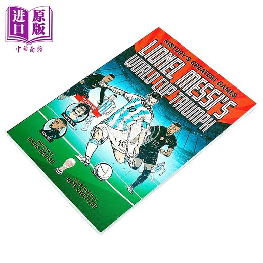 【中商原版】梅西的世界杯夺冠之旅  史上伟大的比赛 1  Lionel Messis World Cup Triumph 英文原版 Chris Barish 商品图1