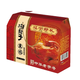 J沟帮子500g*2熏鸡礼盒