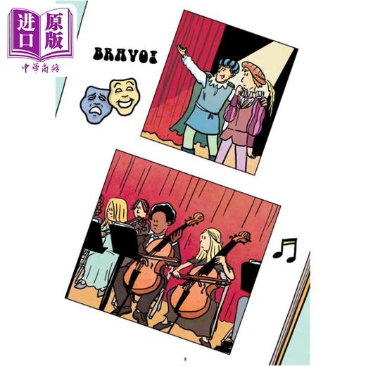 【中商原版】Sunny系列4 Sunny跳水了 英文原版 Sunny Makes a Splash A Graphic Novel Volume 4 Jennifer L Holm 商品图3