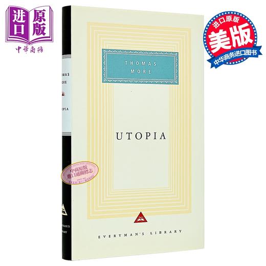 【中商原版】人人文库系列 乌托邦 Utopia Introduction by Jenny Mezciems 英文原版 Thomas More 哲学理论 商品图0