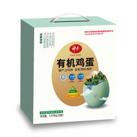 神丹36枚有机鸡蛋礼盒