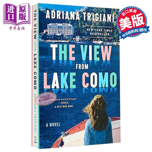 【中商原版】科莫湖畔的风景 英文原版 The View From Lake Como Adriana Trigiani  商品图0
