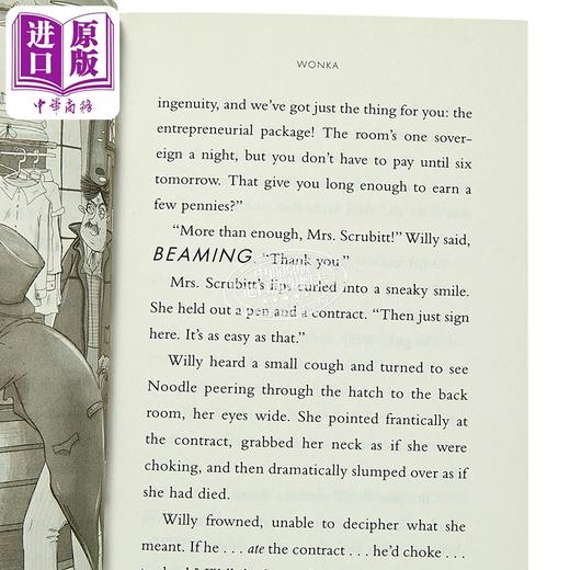 【中商原版】旺卡 罗尔德 达尔 英文原版 Wonka Roald Dahl, Sibéal Pounder, Simon Farnaby, Paul King, Emily Jones 商品图2
