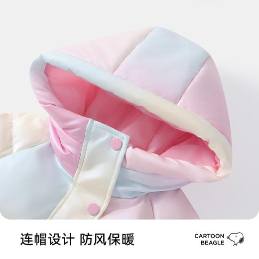 【清仓特价】SNOOPY史努比男女童冬款保暖羽服长版合集110-160 商品图3