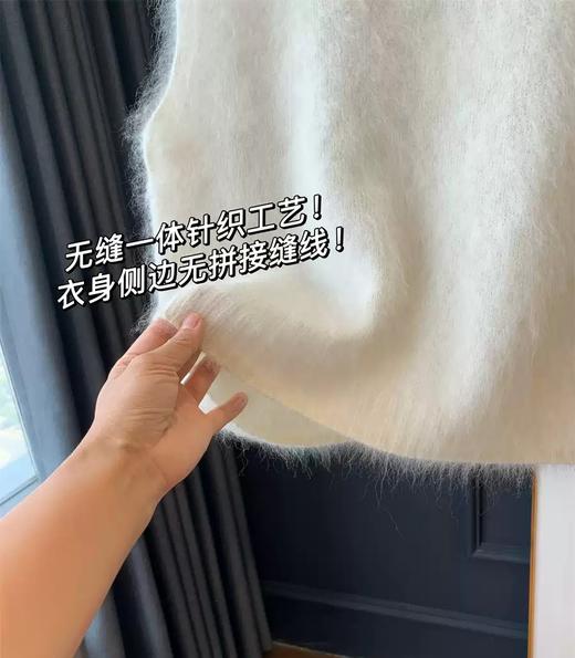真丝羊绒羊毛马甲 | 高奢货！工厂直发，经典马甲版型，圆领设计很修饰脖颈比例，利落潇洒 商品图3