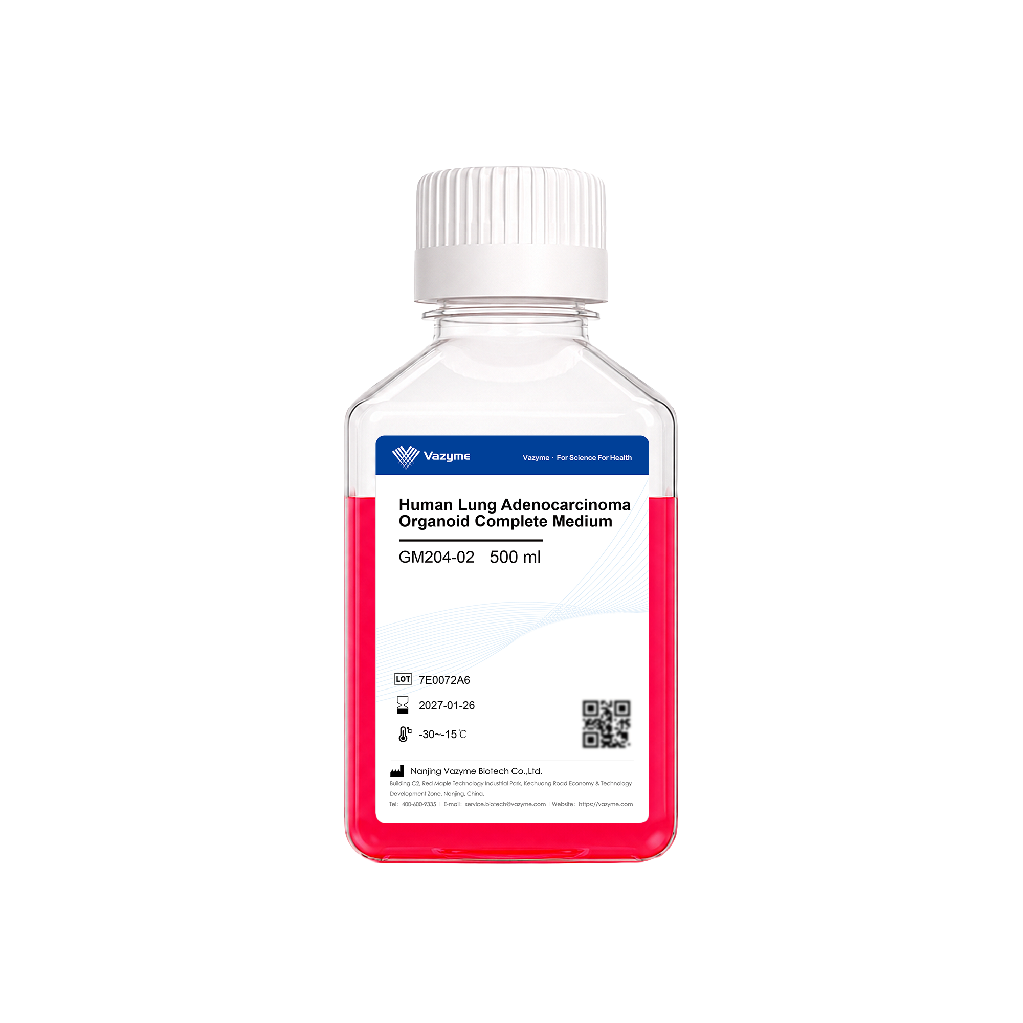 Human Lung Adenocarcinoma Organoid Complete Medium