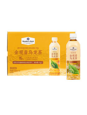 Member's Mark 金观音乌龙茶 500ml*8/15瓶