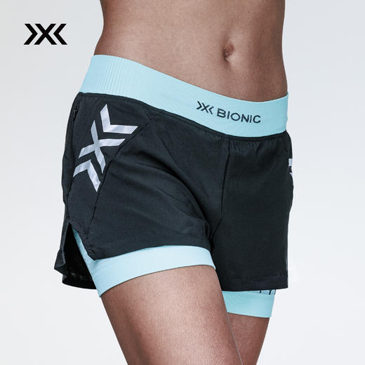X-BIONIC 倍能竞速女士圆领短袖上衣短裤马拉松越野跑运动户外 商品图4