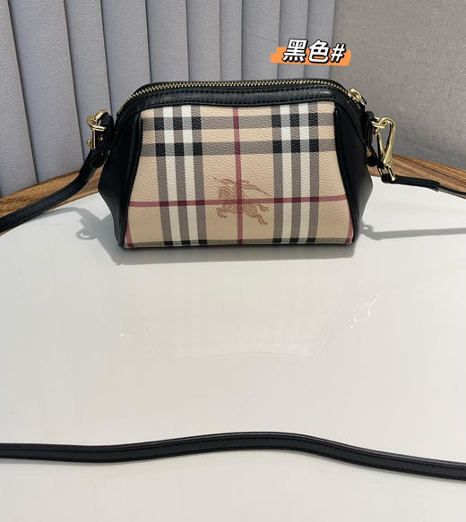 奥莱订单Bur经典款女士格纹饺子包单肩包091503 商品图4