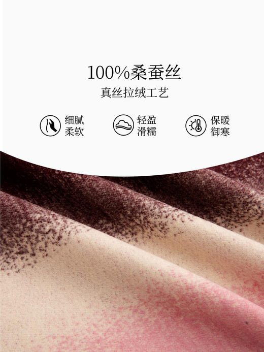 万事利十二花神系列真丝披肩 商品图4