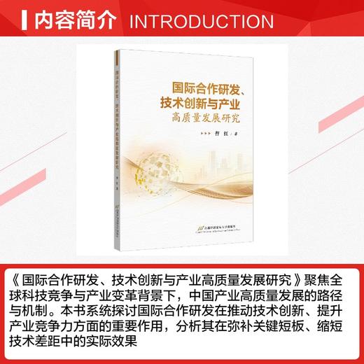 国际合作研发、技术创新与产业高质量发展研究 商品图2