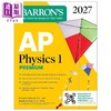 【中商原版】AP Physics 1 Premium 2027 Prep Book with 4 Practice Tests Comprehensive Review Online Practice 商品缩略图0
