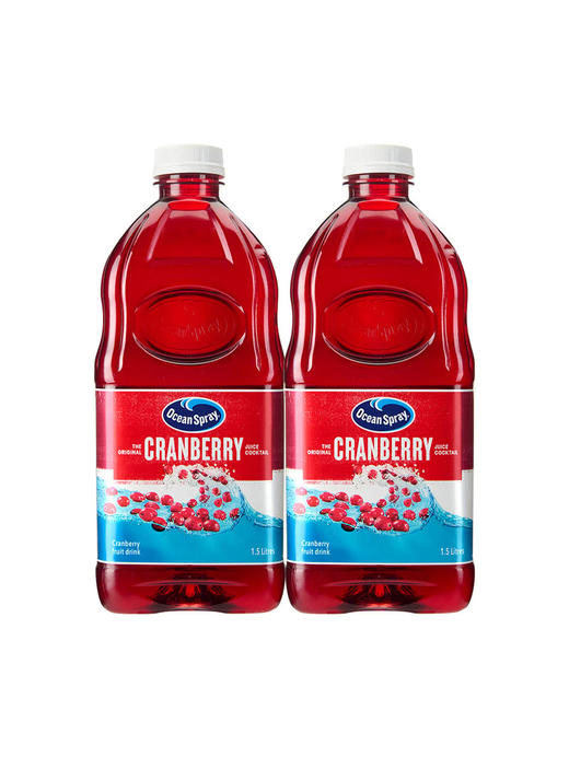 MM 山姆 Ocean Spray澳大利亚进口 经典蔓越莓味混合果汁饮料 1.5L*1/2瓶 商品图0