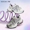 西遇厚底老爹鞋女2026秋季新款防滑增高网布不闷脚百搭超火运动鞋V1566589 商品缩略图4
