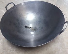 【JL】双耳铁炒锅40CM
