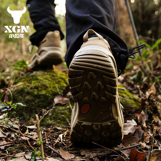 XGN户外登山鞋男款eVent防水防滑耐磨徒步鞋低帮户外鞋子 双峰 商品图2