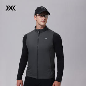X-BIONIC 海狸60轻量立领棉背心男款秋冬保暖马甲运动户外