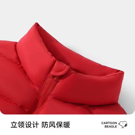 【清仓特价】SNOOPY史努比男女童冬款保暖羽绒马甲90-160 商品图6