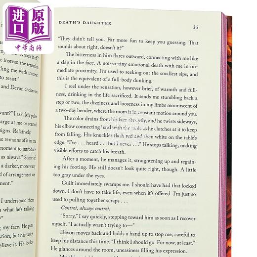 【中商原版】远古之子系列1 死亡之女 刷边 英文原版 Death s Daughter S a Barnes 商品图2