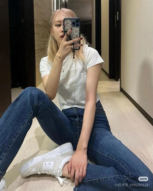 𝐅𝐑𝐀𝐌𝐄女士高腰修身喇叭牛仔裤091503 商品图12