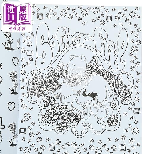 【中商原版】迪士尼小熊维尼 放松涂色书 Disney Winnie the Pooh  Time to Unwind Colouring Book  英文原版  Walt Disney 商品图2