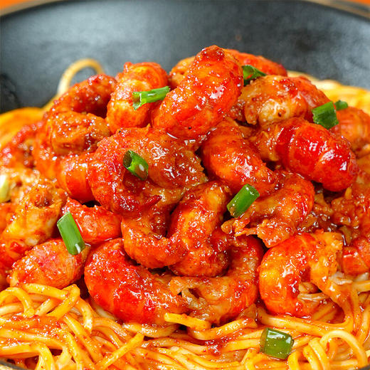 Costco 开市客 二和嫁嫁酱辣小龙虾肉拌面 253g*2/4包 商品图3