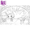 【中商原版】星球大战 曼达洛人 官方 Funko Pop 涂色书 Star Wars 英文原版  Austin Baechle 创意画册 The Mandalorian 商品缩略图4