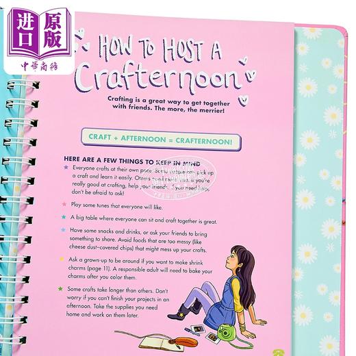 【中商原版】保姆俱乐部友谊手链手工 The Baby sitters Club Friendship Crafts 英文原版 Klutz 手工DIY指南 商品图2