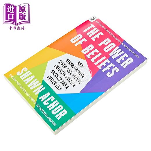 【中商原版】信念的力量 强化七大核心信念 通往成功与更好人生 The Power of Beliefs 英文原版 Shawn Achor 商品图1