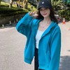 【宽松显瘦 穿出慵懒感】醉梓菡 连帽卫衣 连帽拉链款 单穿叠搭都好看 商品缩略图1