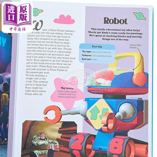 【中商原版】DK 玩具总动员人物图鉴 Toy Story Treasury of Characters  英文原版  DK 商品图2