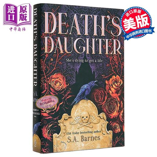 【中商原版】远古之子系列1 死亡之女 刷边 英文原版 Death s Daughter S a Barnes 商品图0