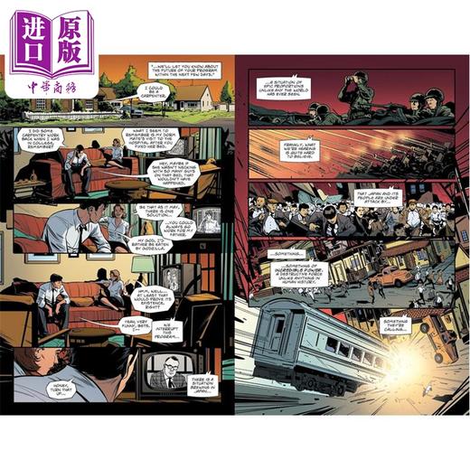 【中商原版】哥斯拉 异星来客 Godzilla Here There Be Aliens 弗兰克·蒂埃里 英文原版 Frank Tieri 限定系列漫画 商品图4
