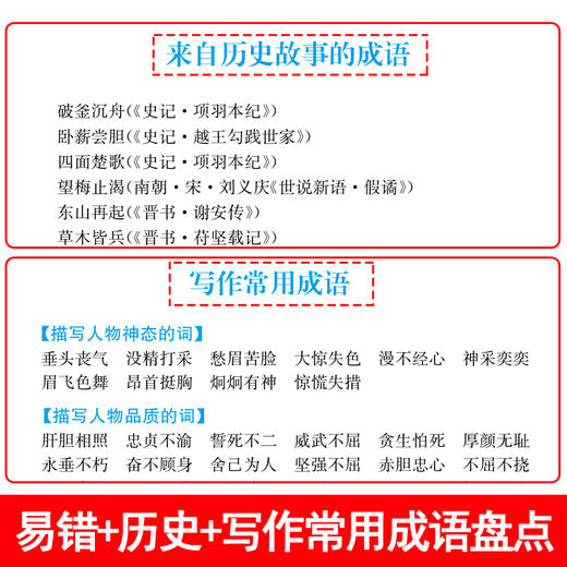 【华语教学版】学生成语词典  厚457页 商品图4