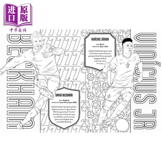 【中商原版】终极足球英雄涂色书 世界杯精彩瞬间 Ultimate Football Heroes Colouring Book World Cup Greatest Moments 商品图3