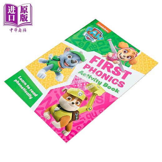 【中商原版】汪汪队自然拼读活动手册 Paw Patrol Activity Book First Phonics 英文原版 拼读活动手册 进口亲子童书 3-5岁 商品图1