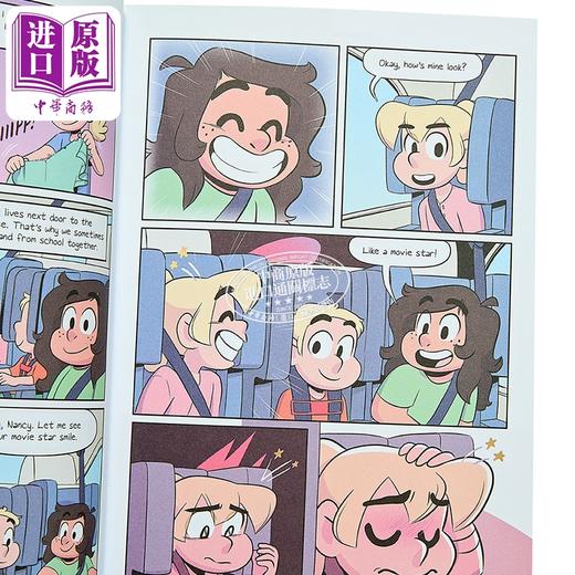 【中商原版】小保姆俱乐部 图画小说 5-8四本平装套盒 英文原版 Baby Sitters Little Sister Graphic Novels #5 Katy Farina 商品图2