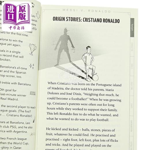 【中商原版】伟大的足球运动员4本套 庆祝2026世界杯套装 英文原版 The Football GOAT  Oldfield 商品图2