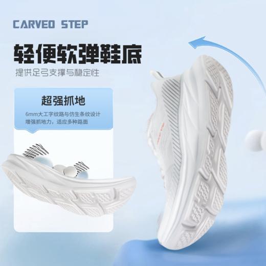 【超轻减震跑步鞋】琢步 男女同款健步鞋 自研黑科技鞋底-脉动云缓震系统 4色可选 商品图1