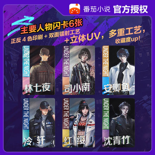 《夜幕之下》文创主题手账 普通版/礼盒版 适合15岁+ 商品图8