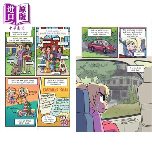 【中商原版】小保姆俱乐部 图画小说 5-8四本平装套盒 英文原版 Baby Sitters Little Sister Graphic Novels #5 Katy Farina 商品图4