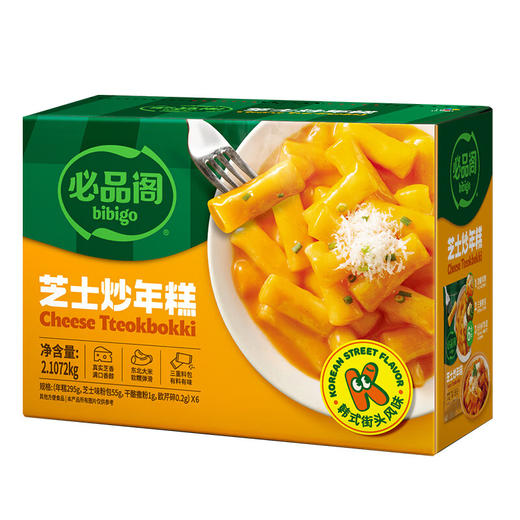 聚便利 x 开市客 必品阁芝士炒年糕 尝鲜分装 351.2g/盒 商品图1